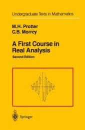 book First Course in Real Analysis