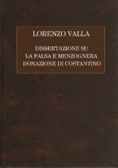 book Dissertazione su la falsa e menzognera donazione di Costantino