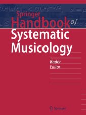 book Springer Handbook of Systematic Musicology