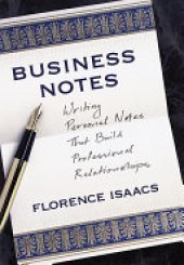 book Business Notes: Writing Personal Notes That Build Professional Relationships