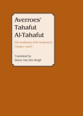 book Averroes' Tahafut al-tahafut: