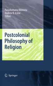 book Postcolonial Philosophy of Religion