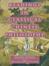 book Readings in Classical Chinese Philosophy