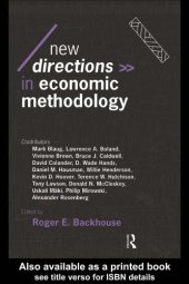 book New Directions in Economic Methodology