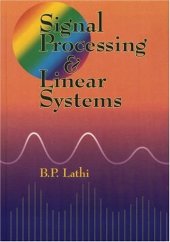 book Signal Processing Linear Systems