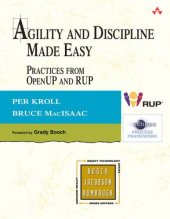 book Agility and Discipline Made Easy: Practices from OpenUP and RUP