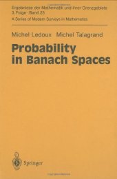 book Probability in Banach Spaces: Isoperimetry and Processes 