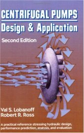 book Centrifugal Pumps: Design And Application