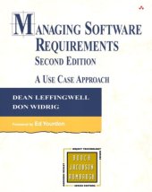 book Managing Software Requirements: A Use Case Approach