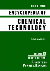 book Encyclopedia of Chemical Technology