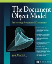 book Document Object Model: Processing Structured Documents