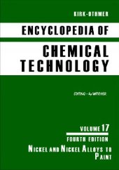 book Encyclopedia of Chemical Technology