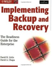 book Implementing Backup and Recovery: The Readiness Guide for the Enterprise