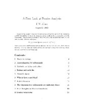 book A First Look at Fourier Analysis