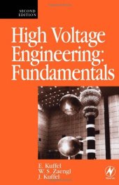 book High Voltage Engineering Fundamentals