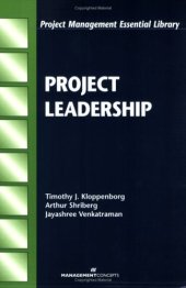 book Project Leadership