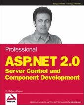 book Professional ASP.NET 2.0 Server Control and Component Development