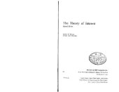 book The Theory of Interest