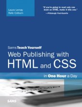 book Sams Teach Yourself Web Publishing with HTML and CSS in One Hour a Day