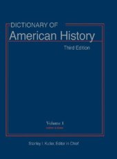 book Dictionary of American History, 3rd Edition 