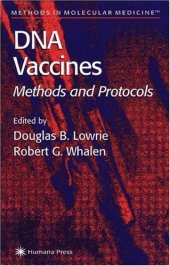 book DNA Vaccines, Methods and Protocols