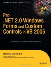 book Pro .NET 2.0 Windows Forms and Custom Controls in VB 2005