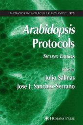 book Arabidopsis Protocols