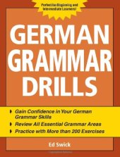 book German Grammar Drills