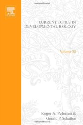 book Current Topics in Developmental Biology, Vol. 38