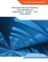 book Managerial decision modeling with spreadsheets