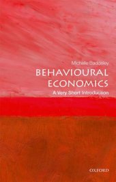 book Behavioural economics: a very short introduction