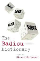 book The Badiou dictionary