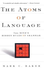 book The atoms of language