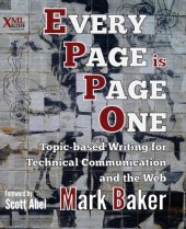 book Every page is page one: topic-based writing for technical communication and the web