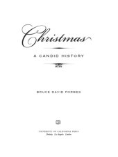 book Christmas: a candid history