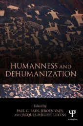 book Humanness and Dehumanization