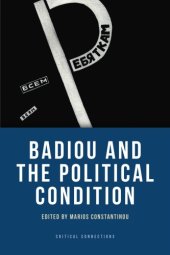 book Badiou and the political condition