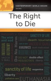 book The Right to Die: a Reference Handbook