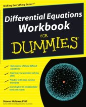 book Differential equations workbook for dummies Description based on print version record. - Includes index