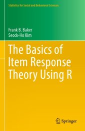 book The basics of item response theory using R