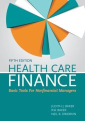 book Health care finance: basic tools for nonfinancial managers