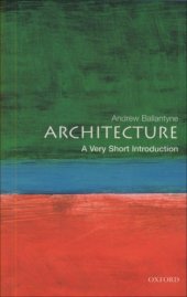 book Architecture - a very short introduction