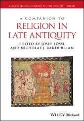 book A companion to religion in late antiquity