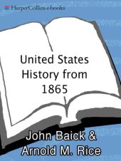 book United States History from 1865