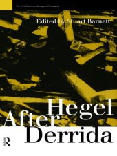 book Hegel after Derrida