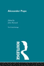 book Alexander Pope: the critical heritage