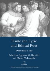 book Dante the Lyric and Ethical Poet: Dante Lirico E Etico