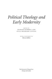 book Political Theology and Early Modernity