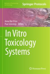 book In vitro toxicology systems