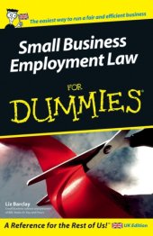 book Small Business Employment Law For Dummies